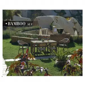 BAMBOO BAHÇE MOBİLYASI