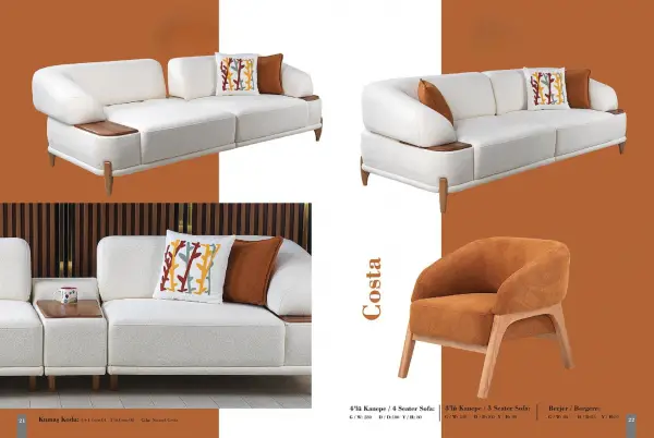 COSTA PLUS SALON TAKIMI